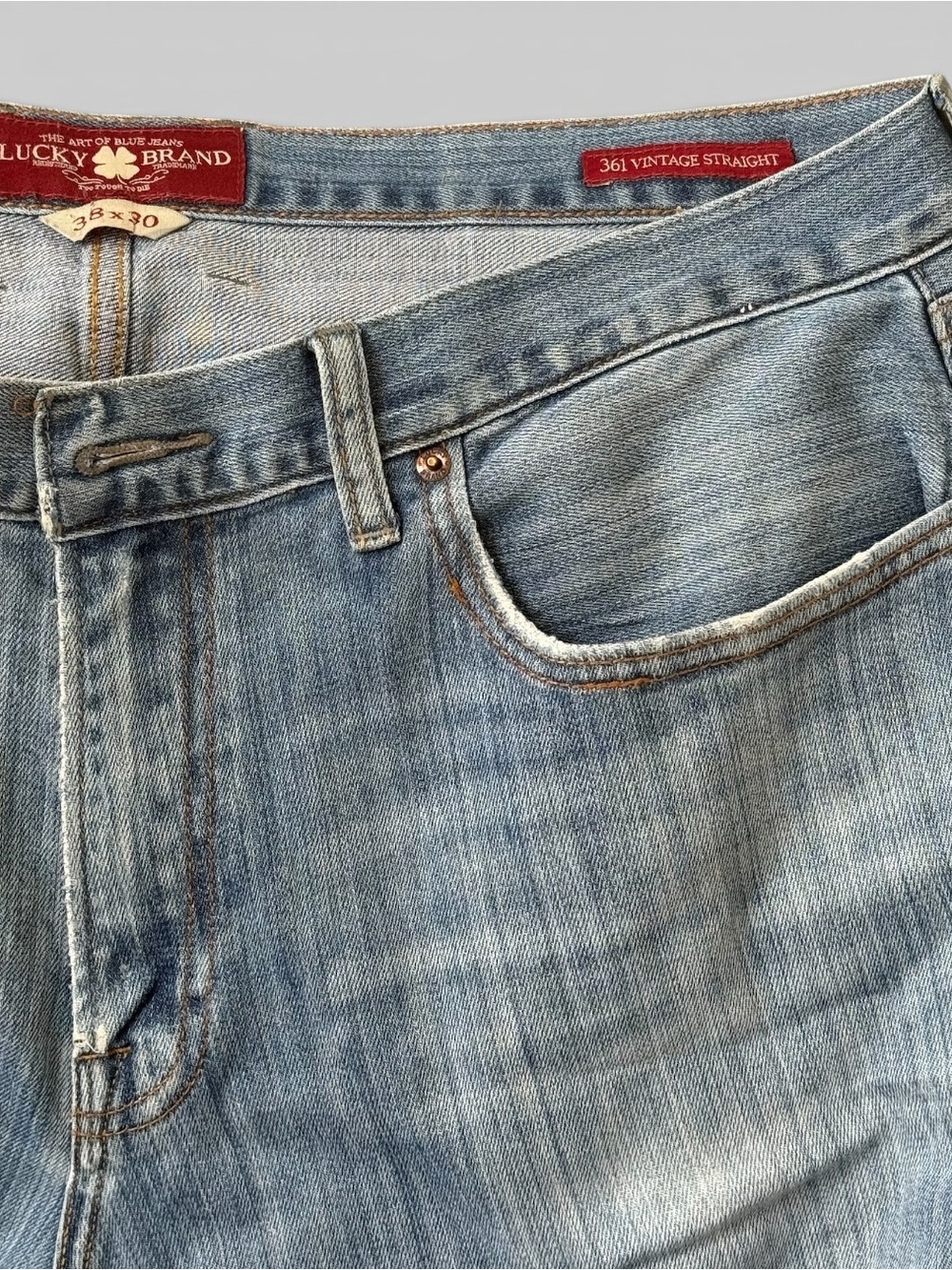 Lucky Brand Light Blue Bootcut Jeans - Picture 5 of 9